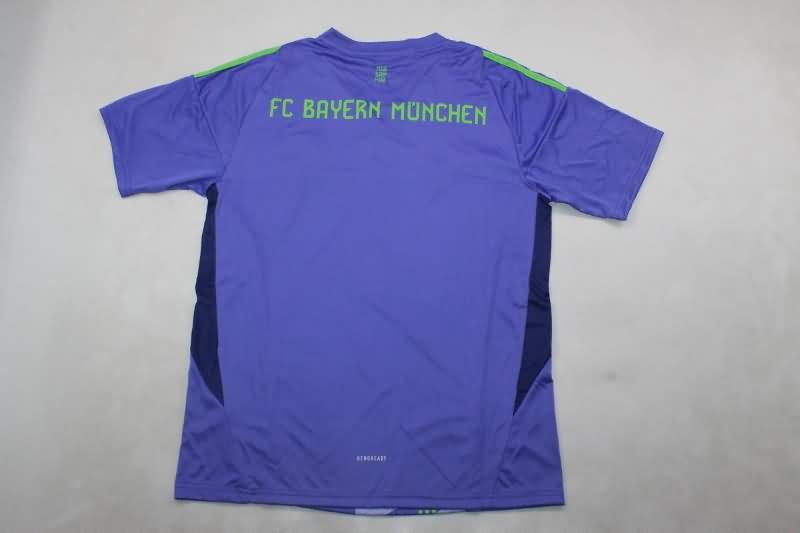 Bayern Munich Soccer Jersey Goalkeeper Purples Replica 24/25