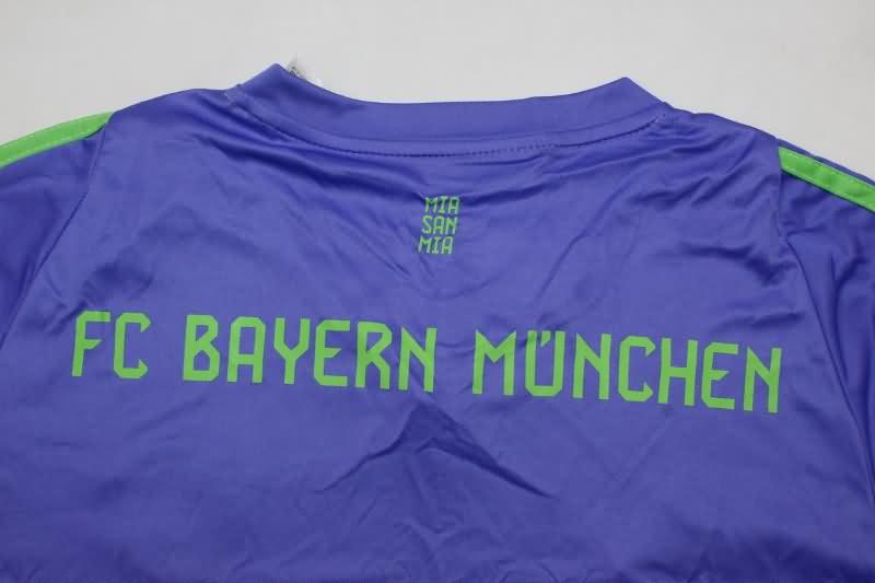 Bayern Munich Soccer Jersey Goalkeeper Purples Replica 24/25