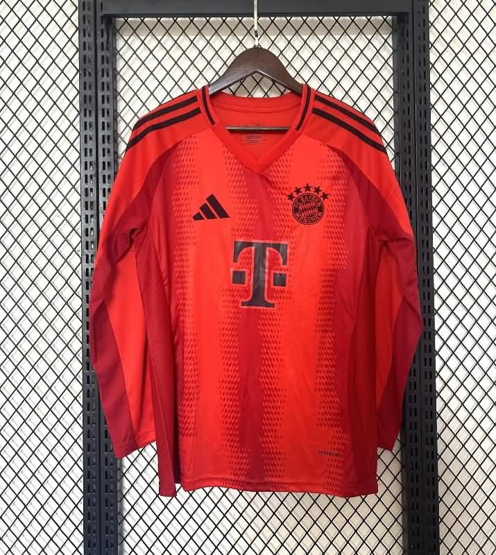 Bayern Munich Soccer Jersey Home Long Sleeve Replica 24/25