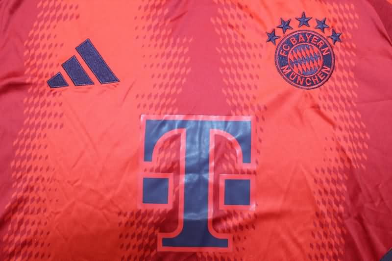 Bayern Munich Soccer Jersey Home Long Sleeve Replica 24/25