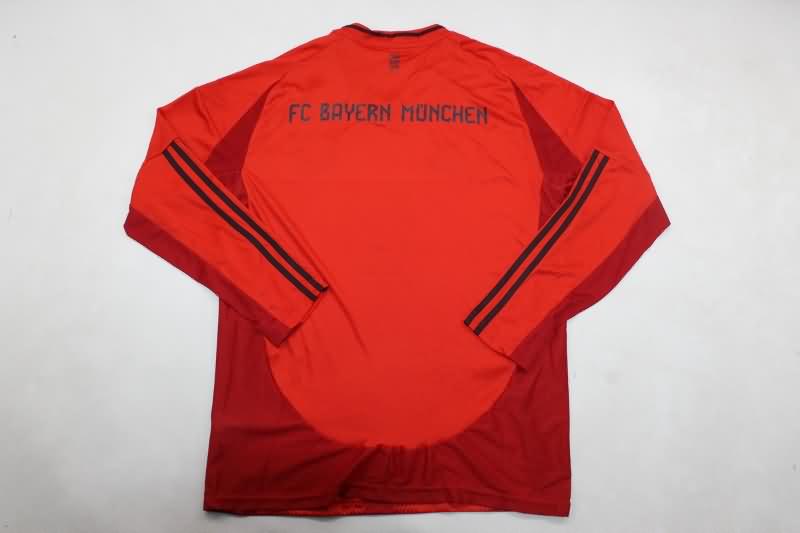 Bayern Munich Soccer Jersey Home Long Sleeve Replica 24/25