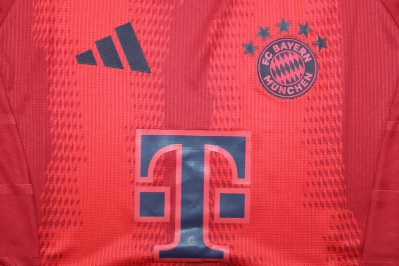 Bayern Munich Soccer Jersey Home Long Sleeve (Player) 24/25