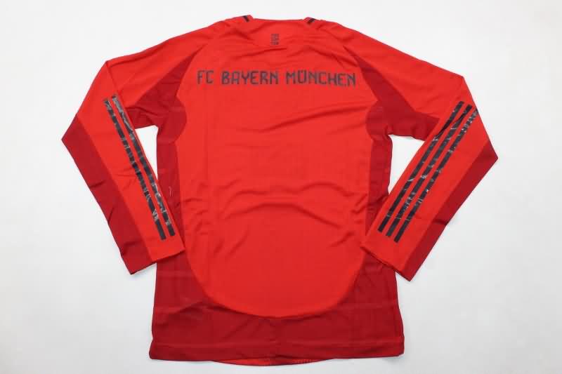 Bayern Munich Soccer Jersey Home Long Sleeve (Player) 24/25