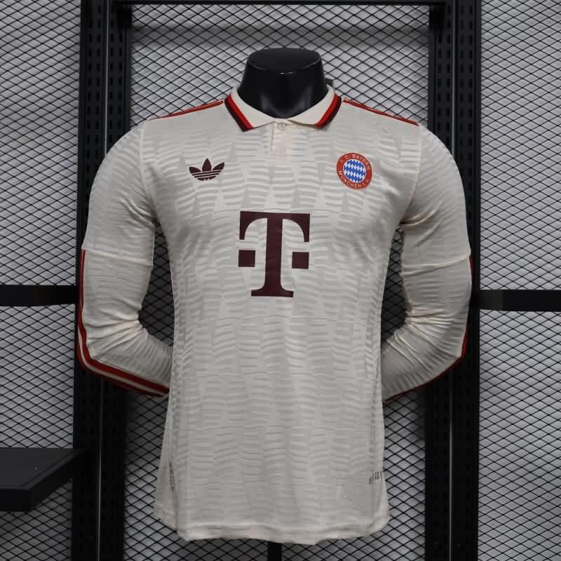 Bayern Munich Soccer Jersey Third Long Sleeve (Player) 24/25