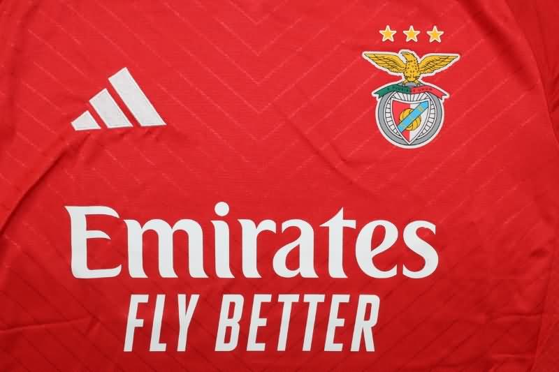 Benfica Soccer Jersey Home Replica 24/25