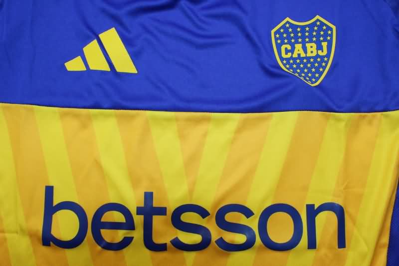 Boca Juniors Soccer Jersey Home Long Sleeve (Player) 2024