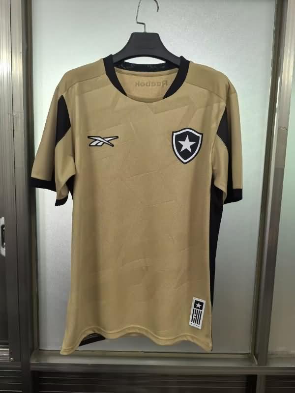 Botafogo Soccer Jersey Goalkeeper Gold Replica 2024