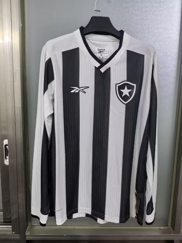 Botafogo Soccer Jersey Home Long Sleeve Replica 2024