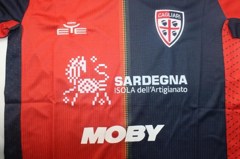 Cagliari Soccer Jersey Home Replica 24/25