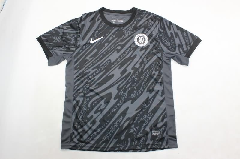 Chelsea Soccer Jersey Goalkeeper Black Replica 24/25