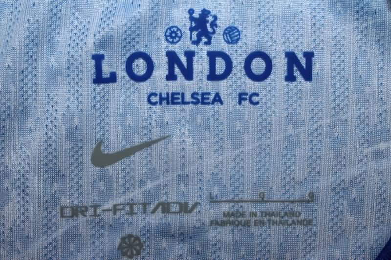 Chelsea Soccer Jersey Home Long Sleeve (Player) 24/25