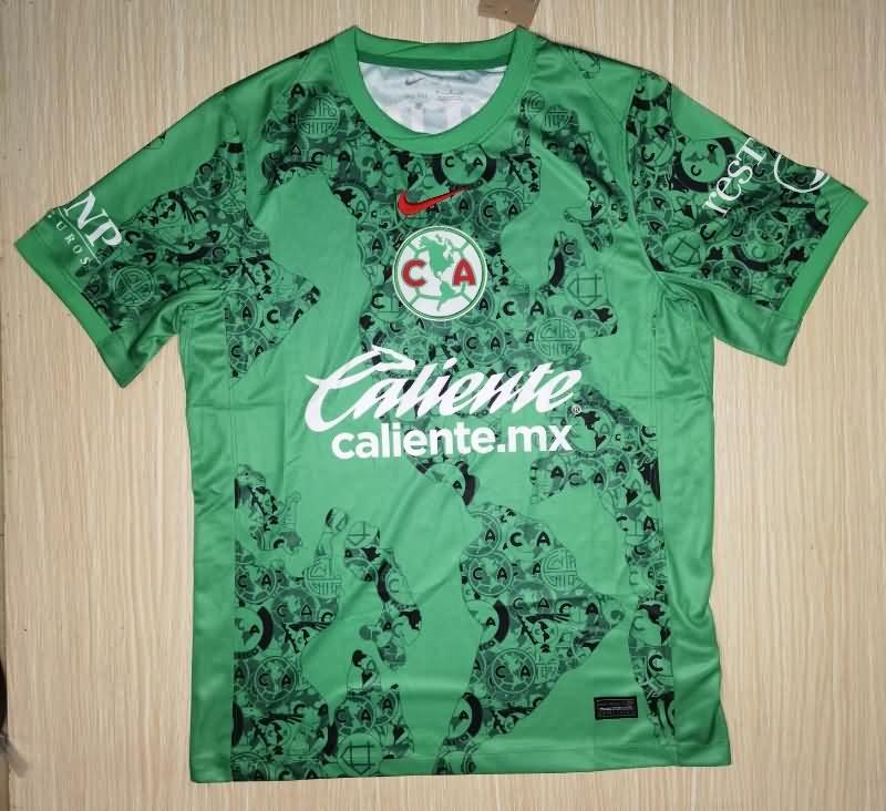 Club America Soccer Jersey Goalkeeper Green Replica 24/25