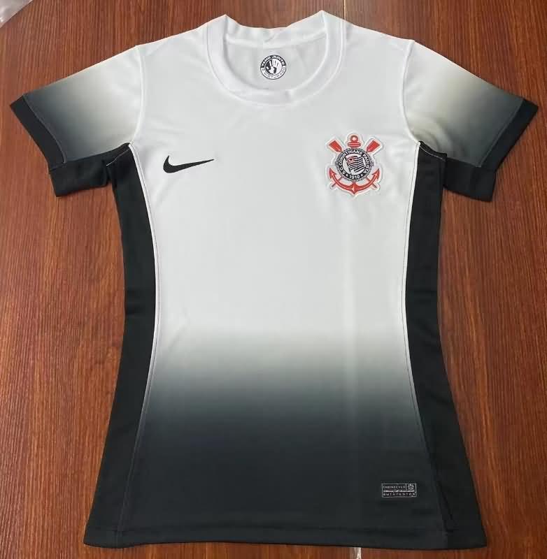 Corinthians Soccer Jersey Home Women Replica 2024