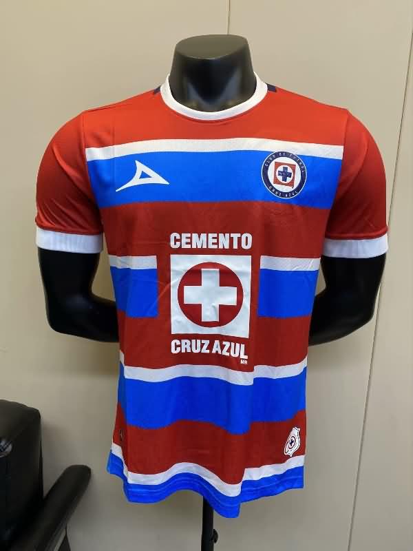 Cruz Azul Soccer Jersey Goalkeeper Red (Player) 24/25