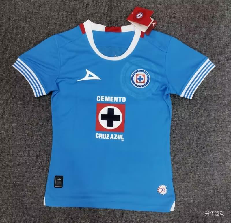 Cruz Azul Soccer Jersey Home Women Replica 24/25