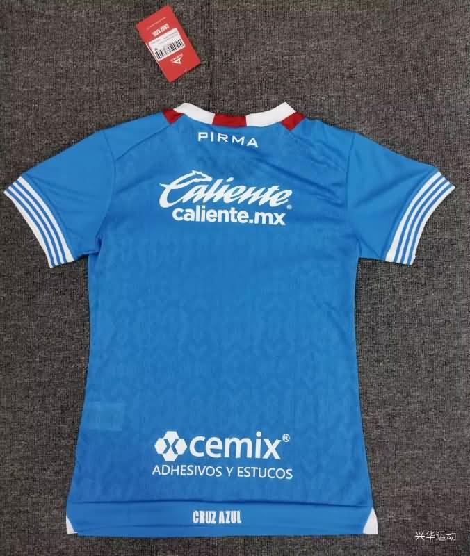 Cruz Azul Soccer Jersey Home Women Replica 24/25