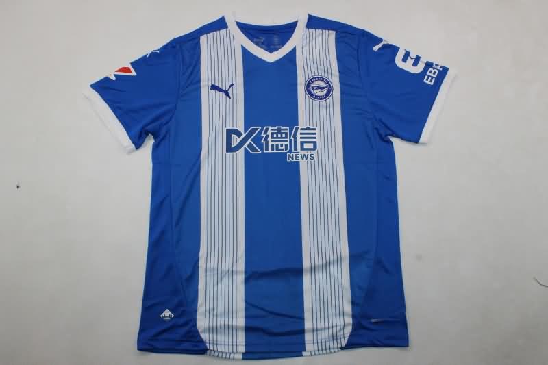 Deportivo Alaves Soccer Jersey Home Replica 24/25