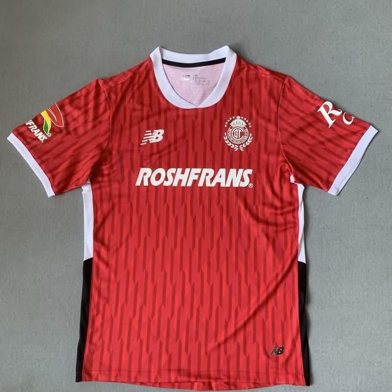 Deportivo Toluca Soccer Jersey Home (Player) 24/25