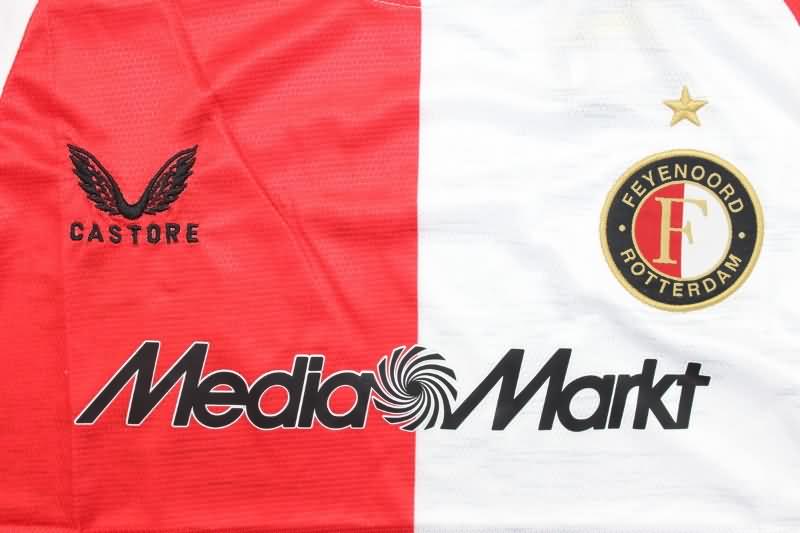 Feyenoord Soccer Jersey Home Replica 24/25