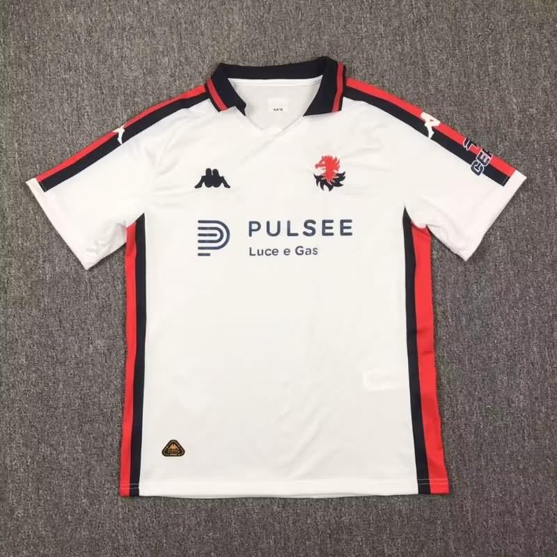 Genoa Soccer Jersey Away Replica 24/25