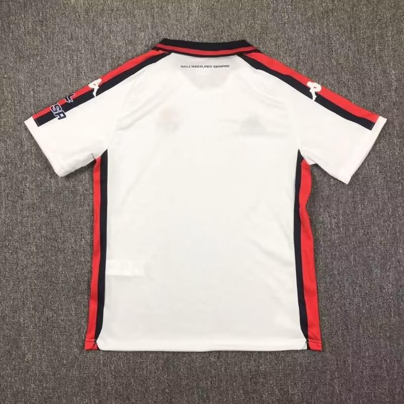 Genoa Soccer Jersey Away Replica 24/25