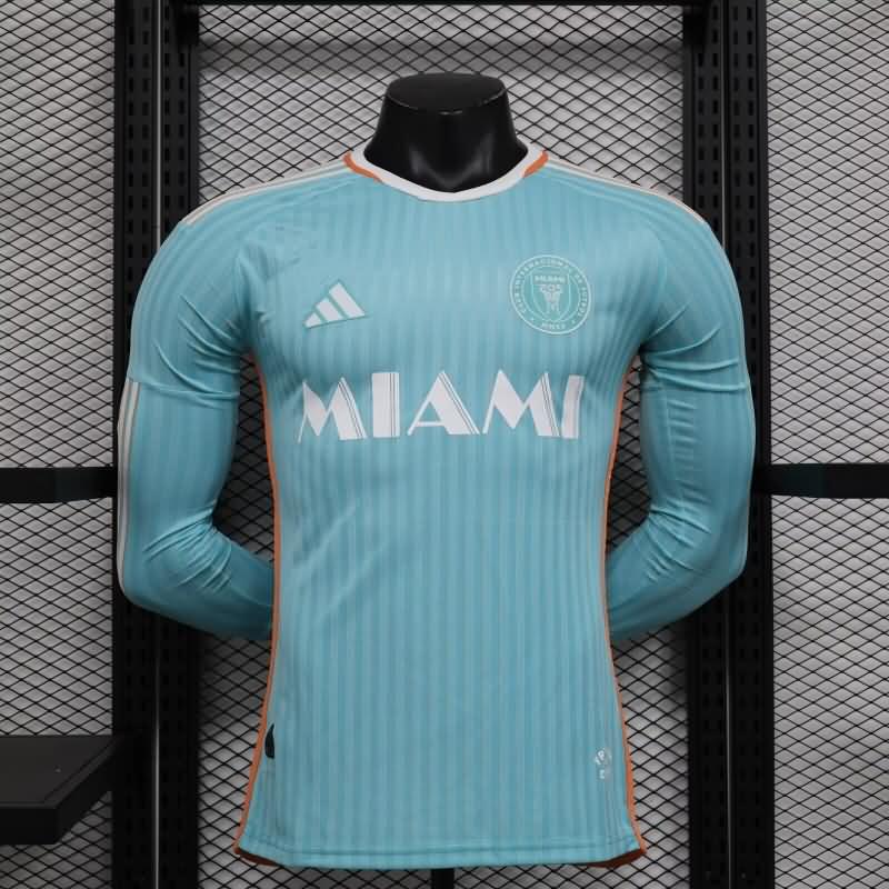 Inter Miami Soccer Jersey Third Long Sleeve (Player) 2024