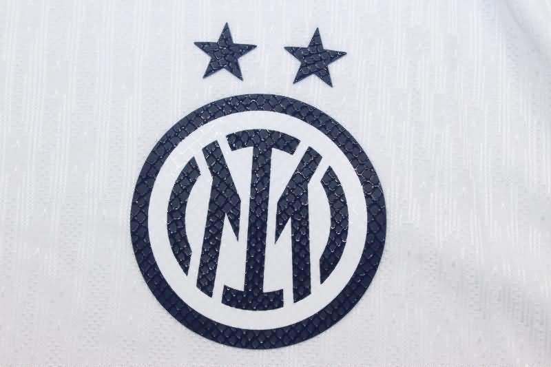 Inter Milan Soccer Jersey Away Long Sleeve (Player) 24/25