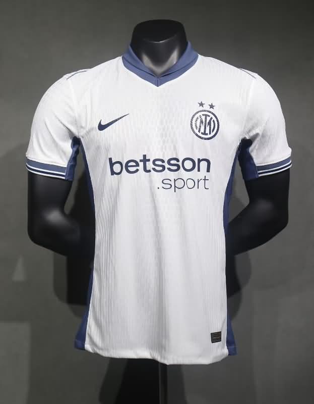 Inter Milan Soccer Jersey 02 Away (Player) 24/25