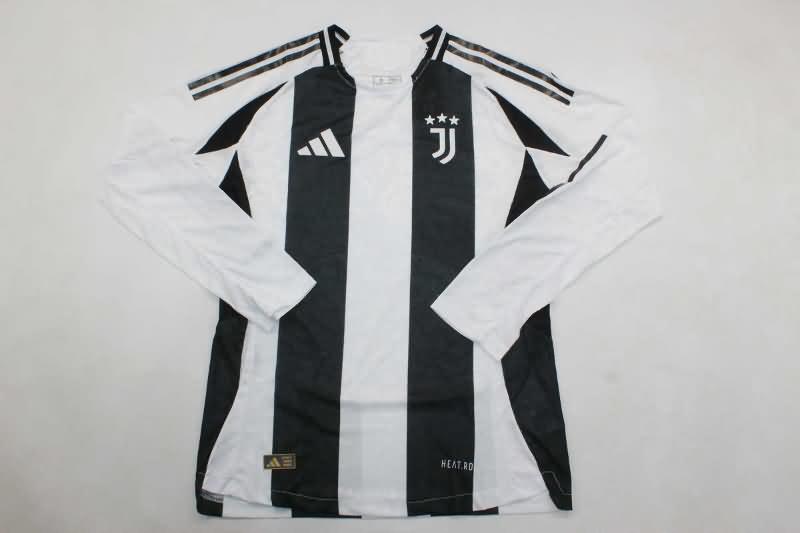 Juventus Soccer Jersey Home Long Sleeve (Player) 24/25