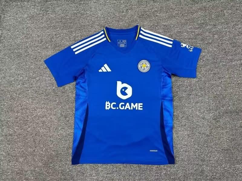 Leicester City Soccer Jersey Home Replica 24/25