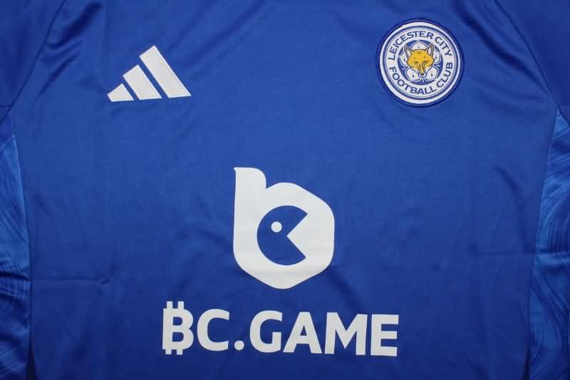 Leicester City Soccer Jersey Home Replica 24/25