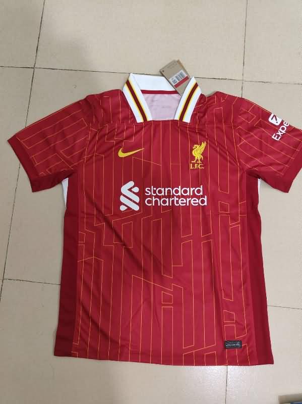 Liverpool Soccer Jersey Home Replica 24/25