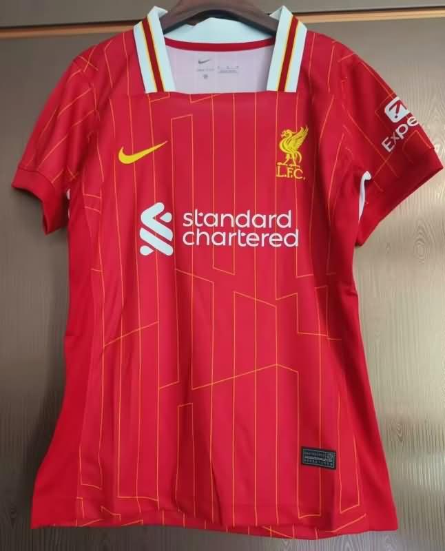 Liverpool Soccer Jersey Home Women Replica 24/25