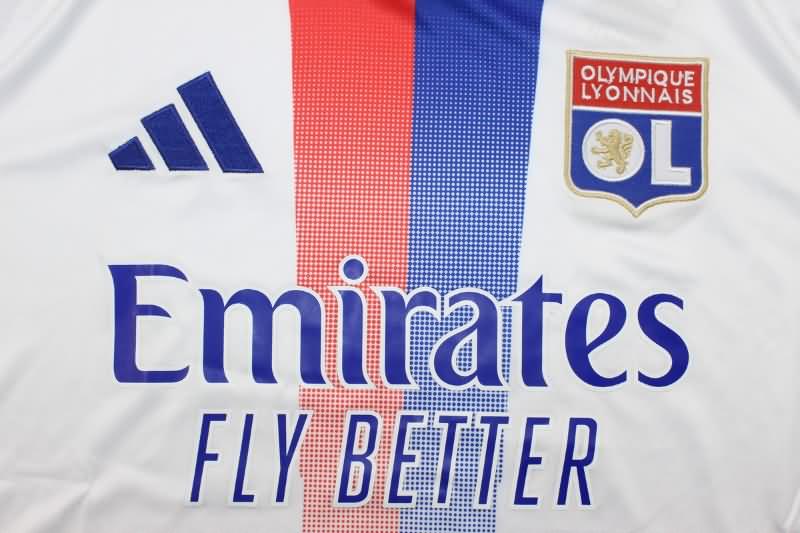 Lyon Soccer Jersey Home Replica 24/25