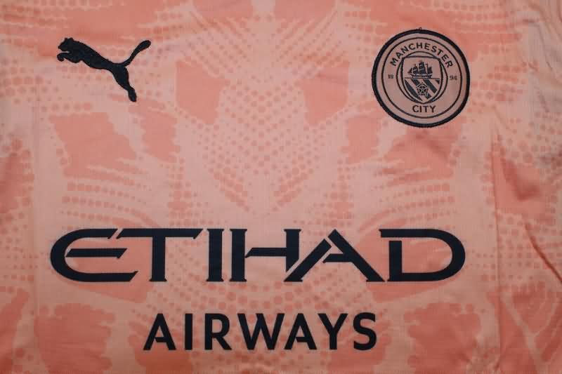 Manchester City Soccer Jersey Goalkeeper Orange Replica 24/25