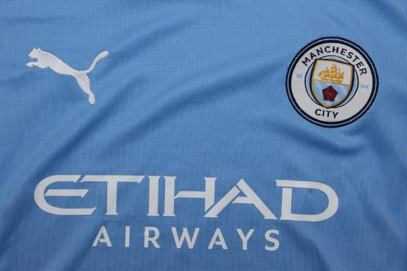 Manchester City Soccer Jersey Home Women Replica 24/25