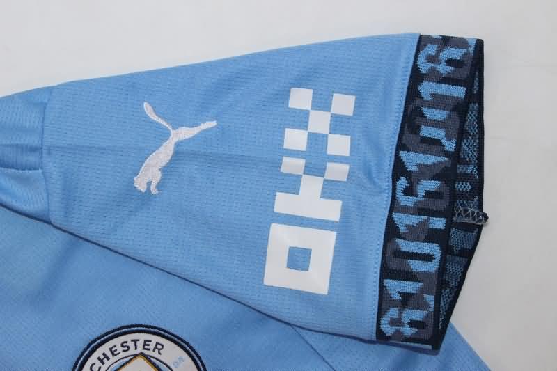 Manchester City Soccer Jersey Home Women Replica 24/25