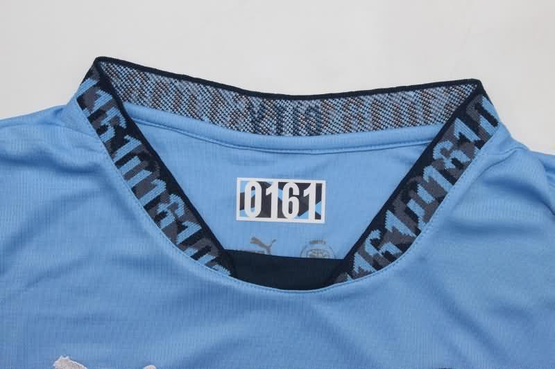 Manchester City Soccer Jersey Home Women Replica 24/25