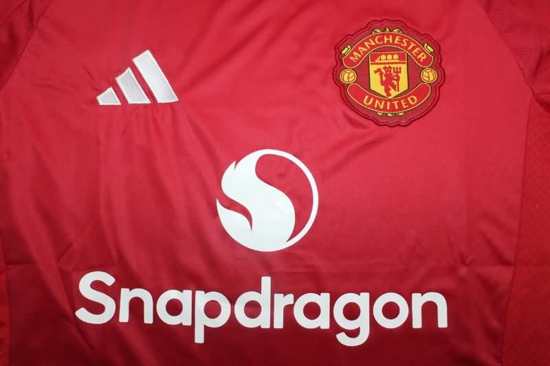 Manchester United Soccer Jersey Home Replica 24/25