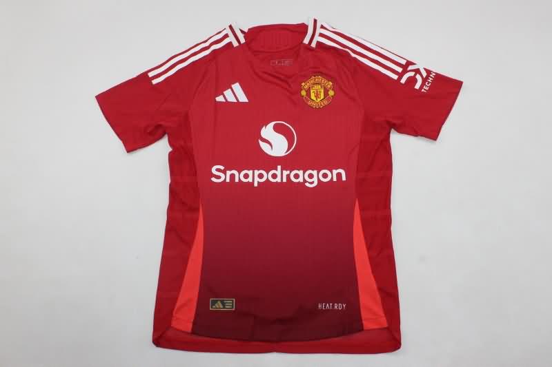 Manchester United Soccer Jersey Home (Player) 24/25
