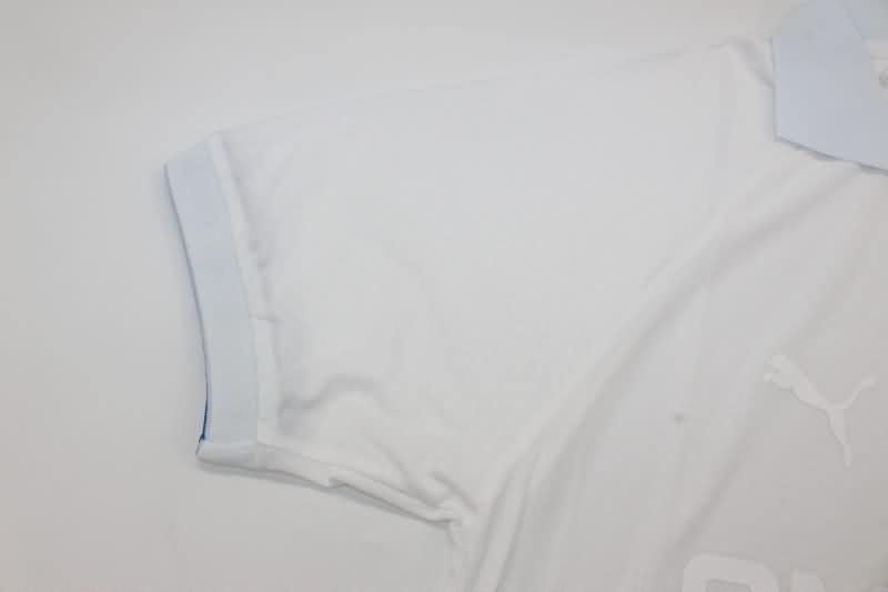 Marseilles Soccer Jersey White (Player) 24/25