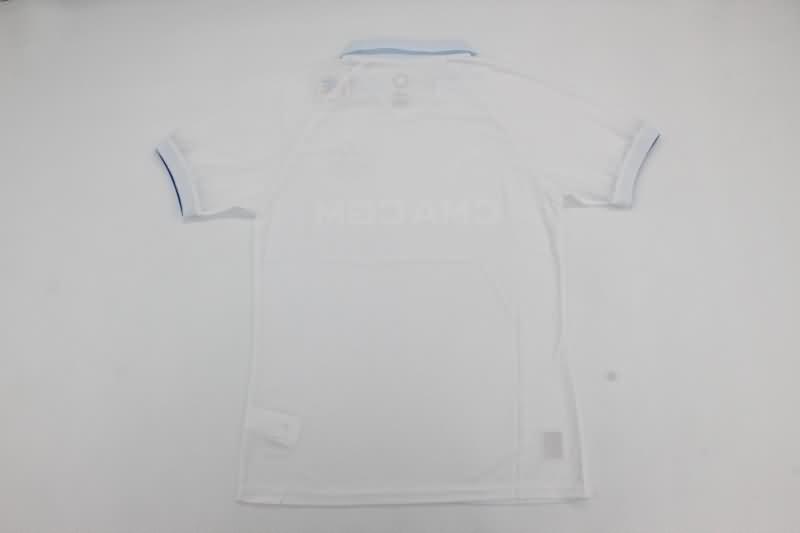 Marseilles Soccer Jersey White (Player) 24/25