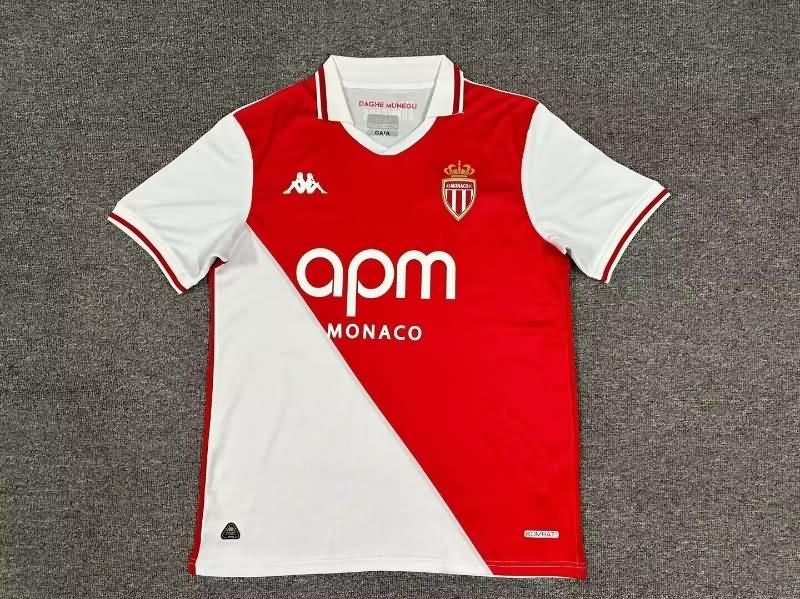 Monaco Soccer Jersey Home Replica 24/25