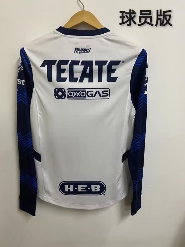 Monterrey Soccer Jersey Away Long Sleeve (Player) 24/25