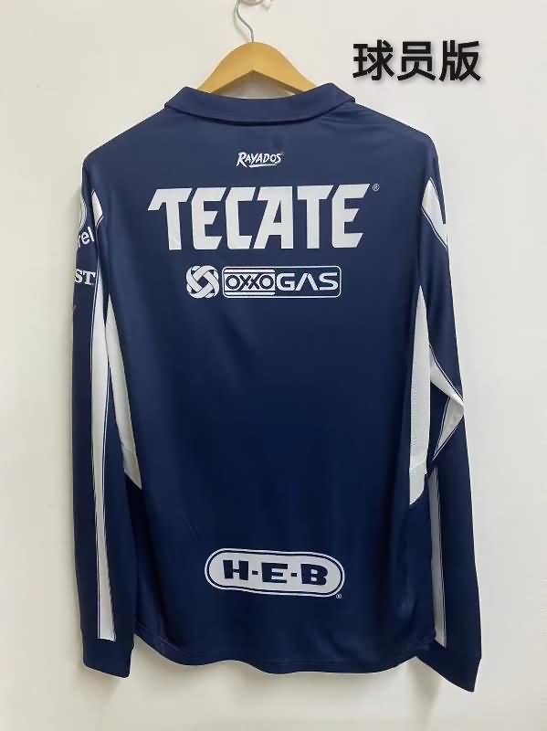 Monterrey Soccer Jersey Home Long Sleeve (Player) 24/25