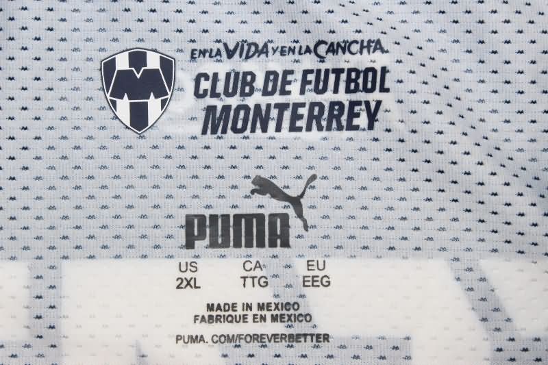 Monterrey Soccer Jersey Home Long Sleeve (Player) 24/25