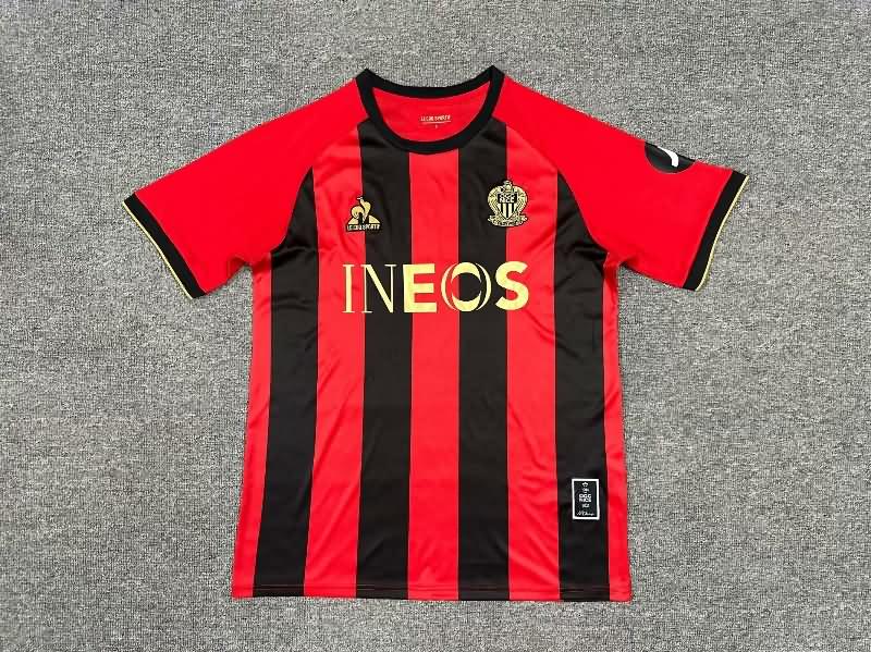 OGC Nice Soccer Jersey Home Replica 24/25