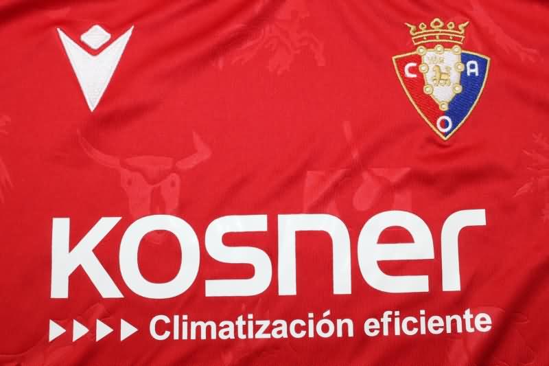 Osasuna Soccer Jersey Home Replica 24/25