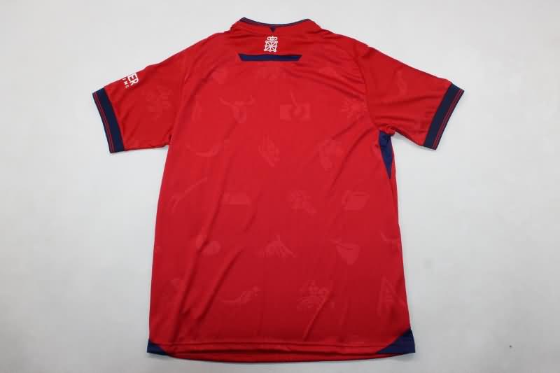 Osasuna Soccer Jersey Home Replica 24/25