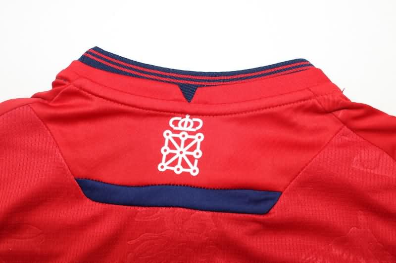 Osasuna Soccer Jersey Home Replica 24/25